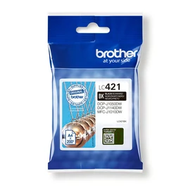 Brother LC421BK tintapatron 1 db Eredeti Fekete