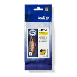 Brother LC-427XLY tintapatron 1 db Eredeti Nagy (XL) kapacitású Sárga