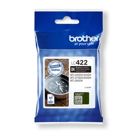Brother LC422BK tintapatron 1 db Eredeti Fekete