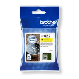 Brother LC-422Y tintapatron 1 db Eredeti Sárga
