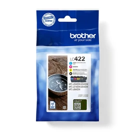 Brother LC422VAL tintapatron 4 db Eredeti Fekete, Cián, Magenta, Sárga