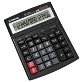 Canon WS-1610T számológép Asztali Kijelző kalkulátor Fekete