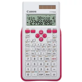 Canon F-715SG számológép Hordozható Tudományos számológép Rózsaszín, Fehér