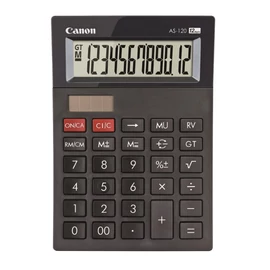 Canon AS-120 II Miniatűr asztali számológép 12 számjegyű kijelzővel (4722C003AA)