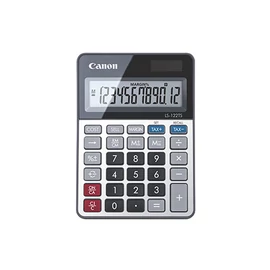 Canon LS-122TS számológép Asztali Kijelző kalkulátor Szürke