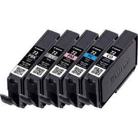 Canon 6403B007 tintapatron 5 db Eredeti Standard teljesítmény Szürke, Fotó fekete, Fotó cián, Fotó bíborvörös