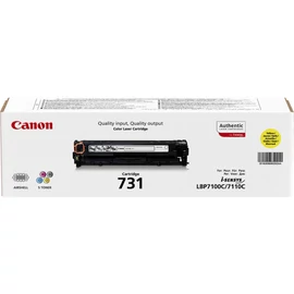 Canon 731 festékkazetta 1 db Eredeti Sárga