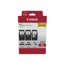 Canon 3712C009 tintapatron 3 db Eredeti Nagy (XL) kapacitású Fekete, Cián, Magenta, Sárga