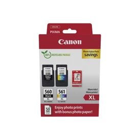 Canon 3712C008 tintapatron 2 db Eredeti Nagy (XL) kapacitású Fekete, Cián, Magenta, Sárga