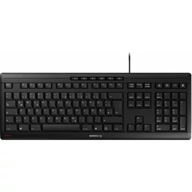 CHERRY STREAM KEYBOARD billentyűzet Irodai USB QWERTZ Cseh, Szlovák Fekete