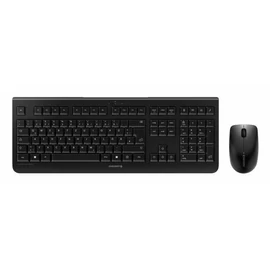 CHERRY DW 3000 billentyűzet Egér mellékelve Otthoni/irodai Vezeték nélküli RF QWERTY Olasz Fekete