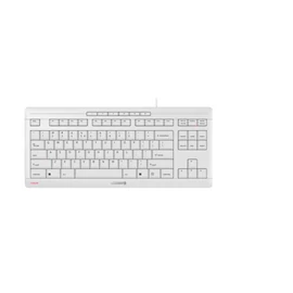CHERRY STREAM KEYBOARD TKL billentyűzet Univerzális USB QWERTY Angol Fehér