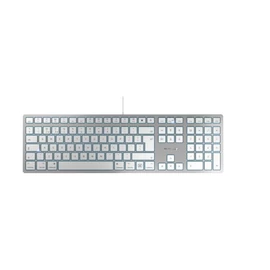 CHERRY KC 6000C FOR MAC billentyűzet Univerzális USB QWERTY Angol Ezüst