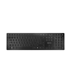 CHERRY KW 9100 SLIM billentyűzet Univerzális RF vezeték nélküli + Bluetooth QWERTY Brit angol Fekete