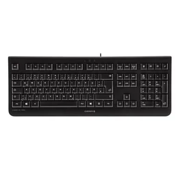 CHERRY KC 1000 billentyűzet Irodai USB QWERTY Spanyol Fekete
