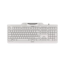 CHERRY KC 1000 SC billentyűzet Irodai USB QWERTY Brit angol Szürke