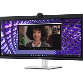 Dell Pro 34 Plus (P3424WEB) ívelt videókonferencia monitor, 34", UW-QHD
