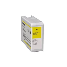 Epson SJIC55(Y) tintapatron 1 db Eredeti Sárga
