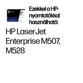 HP 89X nagy kapacitású fekete eredeti LaserJet tonerkazetta