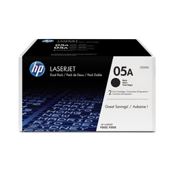 HP 05A 2 darabos fekete eredeti LaserJet tonerkazetta