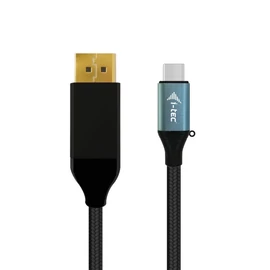 i-tec C31CBLDP60HZ video átalakító kábel 1,5 M USB C-típus DisplayPort Fekete