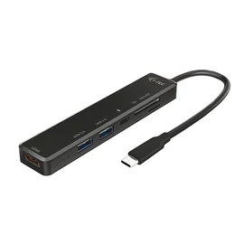 i-tec C31TRAVELEASYDOCKPD dokkoló állomás és port replikátor Vezetékes USB 3.2 Gen 1 (3.1 Gen 1) Type-C Fekete