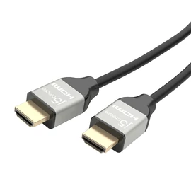 j5create JDC52 HDMI kábel 2 M HDMI A-típus (Standard) Fekete, Szürke