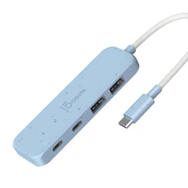 j5create JCH342EC USB 3.2 Gen 1 (3.1 Gen 1) Type-C 10000 Mbit/s Cián