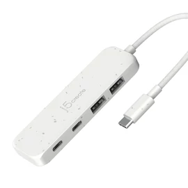 j5create JCH342EW USB 3.2 Gen 1 (3.1 Gen 1) Type-C 10000 Mbit/s Fehér