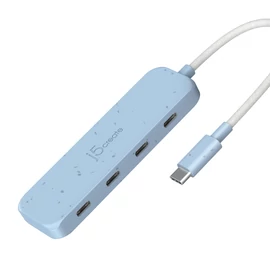 j5create JCH345EC USB 3.2 Gen 1 (3.1 Gen 1) Type-C 10000 Mbit/s Cián