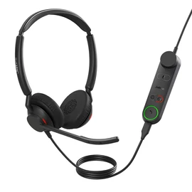 Jabra Engage 50 II Headset Vezetékes Fejpánt Iroda/telefonos ügyfélközpont USB C-típus Fekete