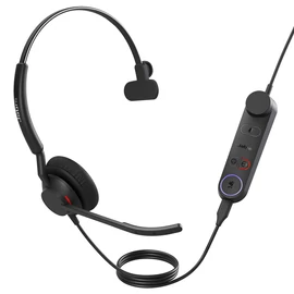 Jabra Engage 50 II Headset Vezetékes Fejpánt Iroda/telefonos ügyfélközpont USB A típus Fekete