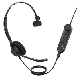 Jabra Engage 50 II Headset Vezetékes Fejpánt Iroda/telefonos ügyfélközpont USB C-típus Fekete