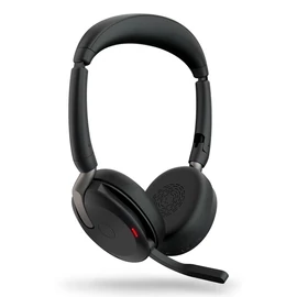 Jabra Evolve2 65 Flex Headset Vezetékes és vezeték nélküli Fejpánt Iroda/telefonos ügyfélközpont Bluetooth Fekete