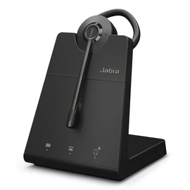 Jabra Engage 45 SE Headset Vezeték nélküli Fülre akasztható, Fejpánt Iroda/telefonos ügyfélközpont Fekete