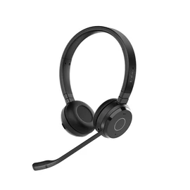 Jabra Evolve 65 TE Headset Vezetékes és vezeték nélküli Fejpánt Iroda/telefonos ügyfélközpont USB A típus Bluetooth Fekete