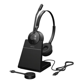 Jabra Engage 55 SE Headset Vezeték nélküli Fejpánt Iroda/telefonos ügyfélközpont Fekete