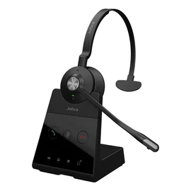 Jabra Engage 65 SE Headset Vezeték nélküli Fejpánt Iroda/telefonos ügyfélközpont USB C-típus Fekete