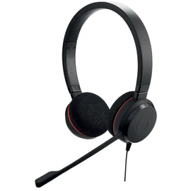 Jabra Evolve 20 Headset Vezetékes Fejpánt Iroda/telefonos ügyfélközpont USB Type-C / USB Type-A Fekete