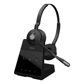 Jabra Engage 65 SE Headset Vezeték nélküli Fejpánt Iroda/telefonos ügyfélközpont Fekete