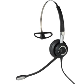 Jabra BIZ 2400 II Headset Vezetékes Nyakpánt, Fülre akasztható, Fejpánt Iroda/telefonos ügyfélközpont Fekete, Ezüst