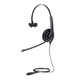 Jabra Biz 1500 Headset Vezetékes Fejpánt Iroda/telefonos ügyfélközpont Bluetooth Fekete
