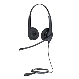 Jabra Biz 1500 Headset Vezetékes Fejpánt Iroda/telefonos ügyfélközpont Bluetooth Fekete