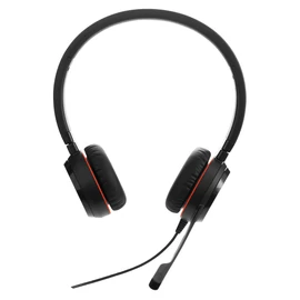 Jabra Evolve 20 Headset Vezetékes Fejpánt Iroda/telefonos ügyfélközpont USB A típus Fekete