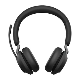 Jabra Evolve2 65 Headset Vezeték nélküli Fejpánt Iroda/telefonos ügyfélközpont USB A típus Bluetooth Fekete