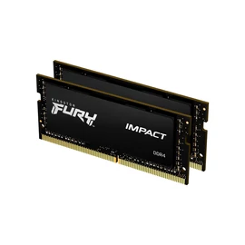 Kingston Technology FURY Impact memóriamodul 64 GB 2 x 32 GB DDR4 3200 MT/másodperc 260-pin SO-DIMM