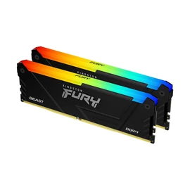 Kingston Technology FURY Beast RGB memóriamodul 16 GB 2 x 8 GB DDR4 3200 MT/másodperc 288-pin DIMM