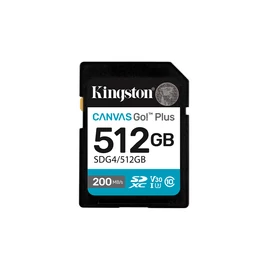 Kingston Technology Canvas Go! Plus 512 GB SDXC UHS-I Class 10