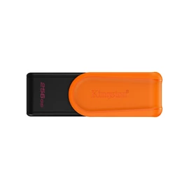 Kingston Technology DataTraveler Exodia S USB flash meghajtó 256 GB USB A típus 3.2 Gen 1 (3.1 Gen 1) Fekete, Narancssárga