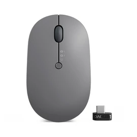 Lenovo Go Wireless Multi Device egér Irodai Kétkezes RF Wireless + Bluetooth + USB Type-A Optikai 2400 DPI